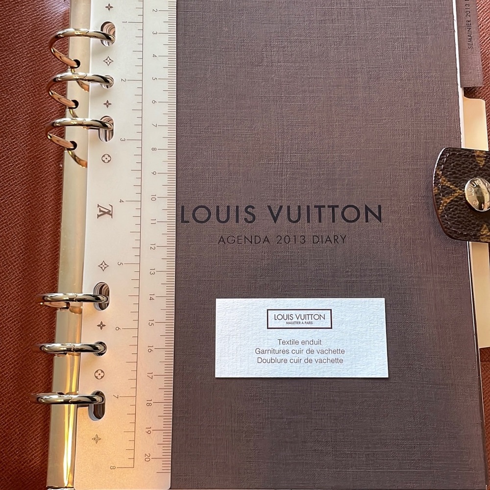 Louis Vuitton Large GM Agenda Refill 📕
